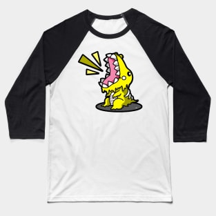 SM3GMASAURUS REX YELLOW Baseball T-Shirt